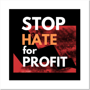 Stop Hate for Profit Posters and Art